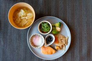栄養バランスの取れた食事