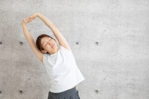 上半身のストレッチ